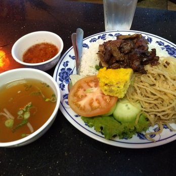 Pho Sao Bien - Rice with Shredded Pork Skin - Vietnamese Near Me - Pacific Beach, California