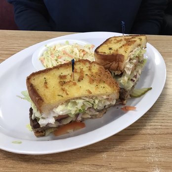 Rick's Roadside Cafe - The Frisco with coleslaw. - Breakfast & Brunch Near Me - Pinon Hills, California Rick's Roadside Cafe - The Frisco with coleslaw. - Breakfast & Brunch Near Me - Pinon Hills, California