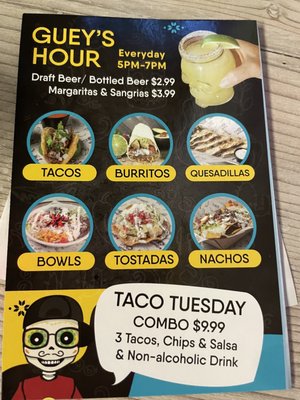 Menu photo 3 Tacos My Guey Orlando, FL Menu photo 3 Tacos My Guey Orlando, FL