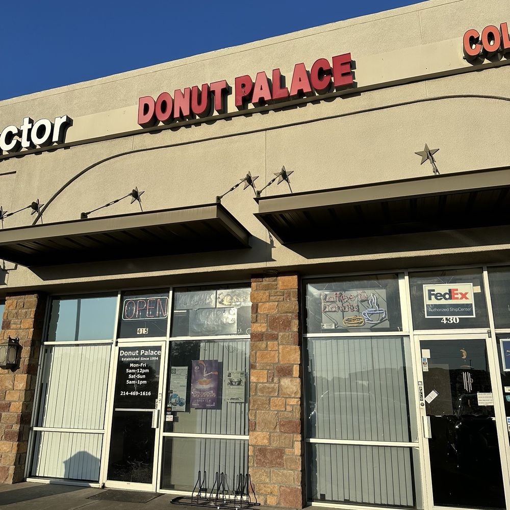 The Donut Palace - Outside - Donuts Near Me - The Colony, Texas The Donut Palace - Outside - Donuts Near Me - The Colony, Texas