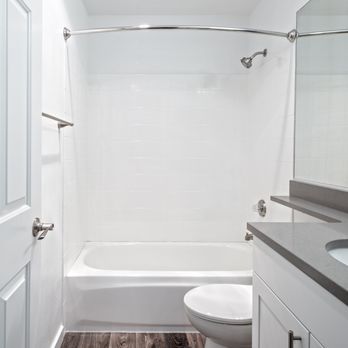 Lions Gate North - 2x2 Emerson Guest Bathroom - Apartments Near Me - Redmond, Washington Lions Gate North - 2x2 Emerson Guest Bathroom - Apartments Near Me - Redmond, Washington