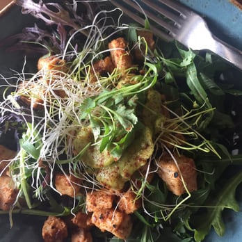 Barcocina - Swordfish tacos on greens with Guac, excellent - Bars Near Me - Baltimore, Maryland Barcocina - Swordfish tacos on greens with Guac, excellent - Bars Near Me - Baltimore, Maryland