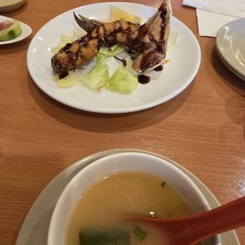 Hiro Japanese Restaurant - Hamachi with miso soup - Sushi Bars Near Me - Jacksonville, Florida