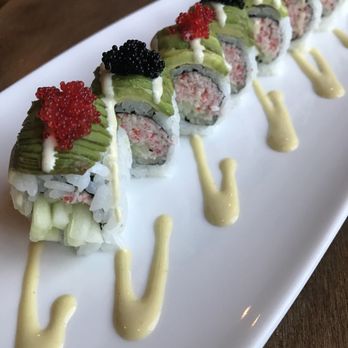 Kansaku - The Caterpillar roll at Kansaku. - Japanese Near Me - Evanston, Illinois Kansaku - The Caterpillar roll at Kansaku. - Japanese Near Me - Evanston, Illinois