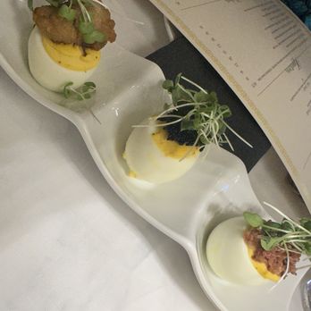Proper Cuisine - Deviled eggs - American Near Me - Baltimore, Maryland