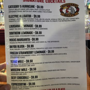 Buzzard Billy's - Buzzard Billy's. More cocktails. - Cajun/Creole Near Me - Des Moines, Iowa Buzzard Billy's - Buzzard Billy's. More cocktails. - Cajun/Creole Near Me - Des Moines, Iowa