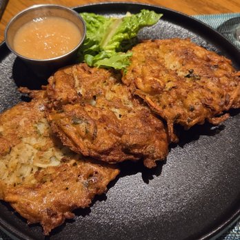 Spargel On 9 - Potato pancakes 7 apple sauce. - German Near Me - Queensbury, New York Spargel On 9 - Potato pancakes 7 apple sauce. - German Near Me - Queensbury, New York