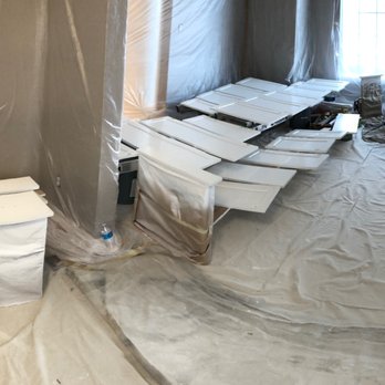 Paul's Precision Painting - Pano shot of all the cabinets. They put every one back perfectly. Couldn't be happier! - Painters Near Me - Boise, Idaho