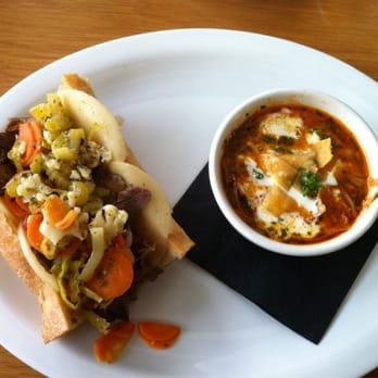 Graze - Italian beef and chipotle soup combo. - New American Near Me - Madison, Wisconsin Graze - Italian beef and chipotle soup combo. - New American Near Me - Madison, Wisconsin