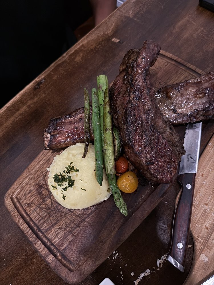 Food from La Vaca Steakhouse