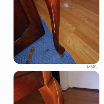JFK Moving - Pic of damage - Movers Near Me - Moreno Valley, California