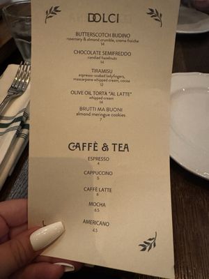 Menu photo 8 Willow Osteria Clovis, CA