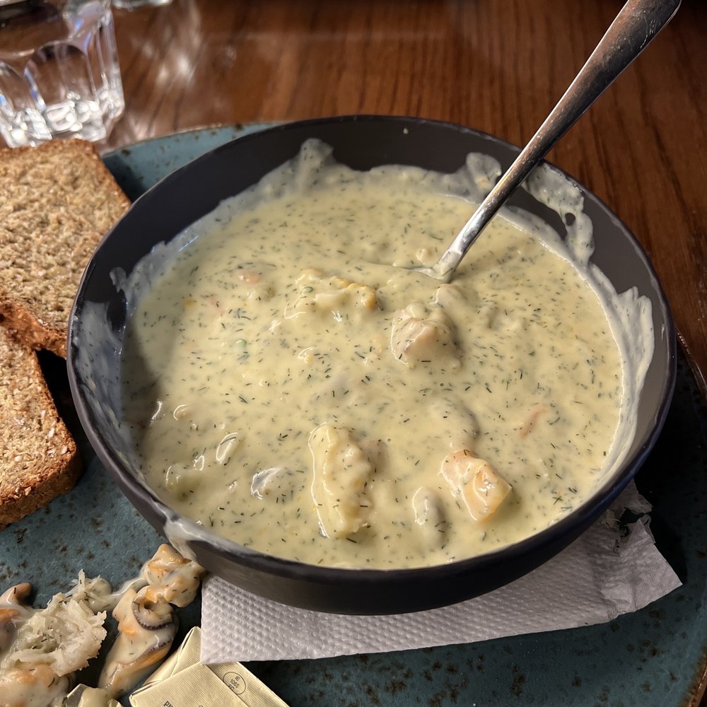 Seafood chowder Seafood chowder