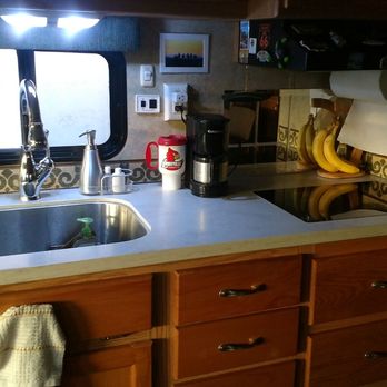 RV Renovators - New counter and sink, induction oven and more - Auto Repair Near Me - Mesa, Arizona