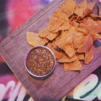 Tempo Cantina - Tortilla Chips & Salsa (Complimentary). Crunchy tortilla chips with delicious house made salsa. - New American Near Me - Brea, California