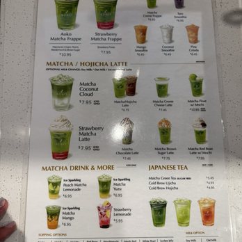 Aoko Matcha - Ice Cream & Frozen Yogurt Near Me - Burlington, Massachusetts