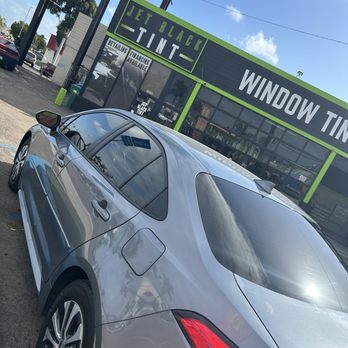 Jet Black Tint - After - Car Window Tinting Near Me - San Diego, California