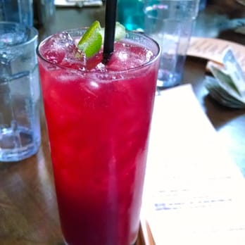 Alberta Street Pub - Diablo (tequila, mezcal, cassis, lime, ginger beer. $7) - 3 stars (Saturday night 2014-05-24) - Beer Bar Near Me - Portland, Oregon