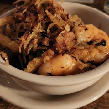 Bijan's - Basil shrimp with spaghetti squash - Persian/Iranian Near Me - Brooklyn, New York
