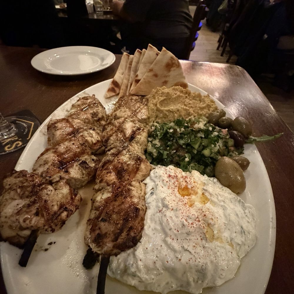 Jack's Restaurant & Bar - GRILLED CHICKEN SKEWERS - American Near Me - San Bruno, California Jack's Restaurant & Bar - GRILLED CHICKEN SKEWERS - American Near Me - San Bruno, California