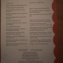 Menu Menu