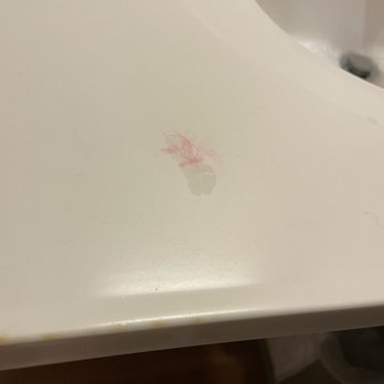 Woodspring Suites - Stain on bathroom sink. - Hotels Near Me - Manassas, Virginia