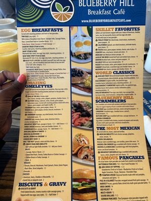 Menu photo 2 Blueberry Hill Breakfast Cafe Tinley Park, IL Menu photo 2 Blueberry Hill Breakfast Cafe Tinley Park, IL