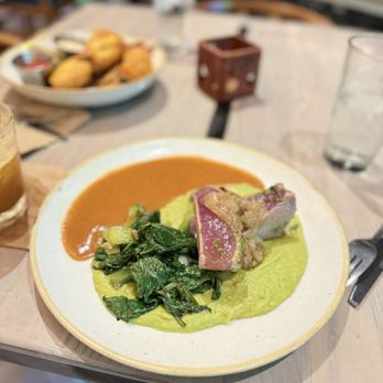 Monkeypod Kitchen - Seared Ahi Steak - New American Near Me - Lahaina, Hawaii Monkeypod Kitchen - Seared Ahi Steak - New American Near Me - Lahaina, Hawaii