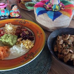 Cançun - Chicken Fajitas....fantastic!