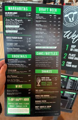 Menu photo 2 Hopdoddy Burger Bar Richmond, TX