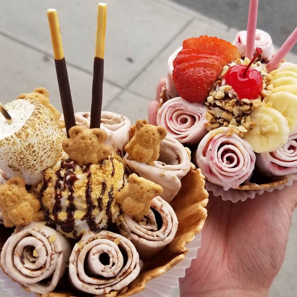 ELITE WEEK AT MILKROLL ROLLED ICE CREAM 3500 E Colfax Ave, Denver