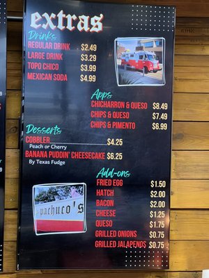 Menu photo 4 Pachuco’s Midland, TX