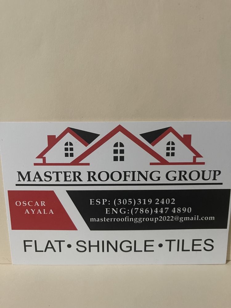 Slide of Master Roofing Group