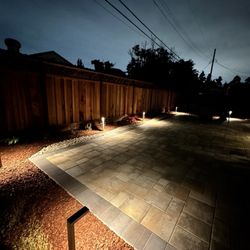 Summit Landscape - Section of paver where concrete used to be