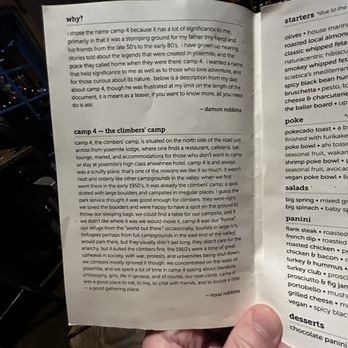 Camp 4  - Menu - Wine Bars Near Me - Modesto, California