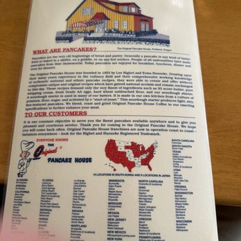 The Original Pancake House - Menu April 2026 - Breakfast & Brunch Near Me - Portland, Oregon