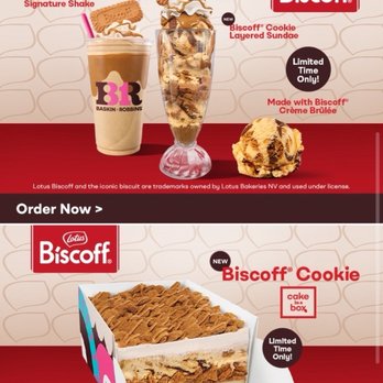Baskin-Robbins - Seasonal Biscoff desserts offered September 2026. - Ice Cream & Frozen Yogurt Near Me - San Antonio, Texas