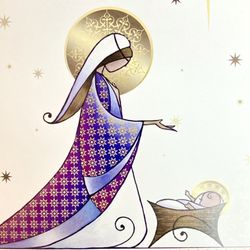Beautiful Xmas Card (Smart Marketing!) received 12/21/23 Comes with donation card and envelope.