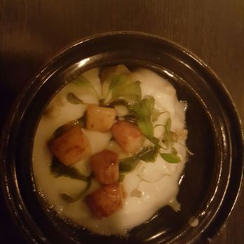 EsterEv - Sweet bay scallops with kohlrabi, apples and herb oil. - New American Near Me - Milwaukee, Wisconsin