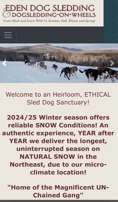 Eden Ethical Dog Sledding Experience by null