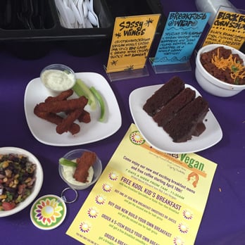 Vegas Veg Fest - Violette's Vegan providing food samples - Festivals Near Me - Las Vegas, Nevada