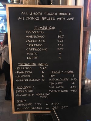 Menu photo 4 Bulldog Coffee Toronto, ON Menu photo 4 Bulldog Coffee Toronto, ON