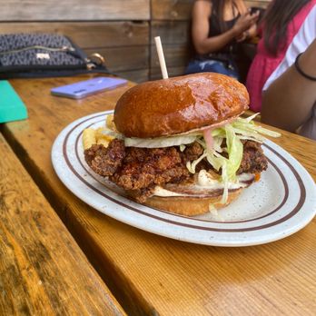 The Welcome Back Lounge - a sandwich on a plate - American Near Me - Chicago, Illinois The Welcome Back Lounge - a sandwich on a plate - American Near Me - Chicago, Illinois