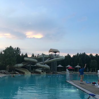 Life Time - Outdoor Pool with Slide - Gyms Near Me - Sandy Springs, Georgia Life Time - Outdoor Pool with Slide - Gyms Near Me - Sandy Springs, Georgia