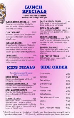 Menu photo 5 Lola's Birria Murrieta, CA