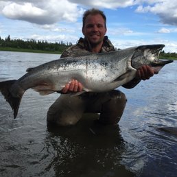 Can't beat the fishing at River Rock Lodge in Soldotna! Can't beat the fishing at River Rock Lodge in Soldotna!