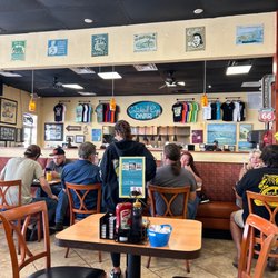 Inside the restaurant!