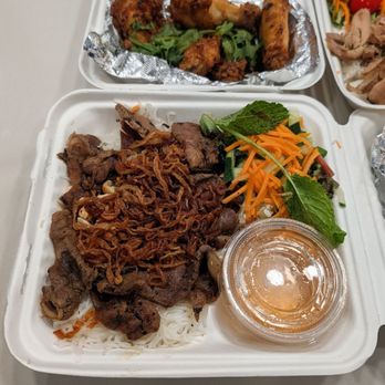 Nancy's Kitchen - Grilled Pork Vermicelli and Nancy's Jumbo Chicken Wings - Comfort Food Near Me - Austin, Texas Nancy's Kitchen - Grilled Pork Vermicelli and Nancy's Jumbo Chicken Wings - Comfort Food Near Me - Austin, Texas