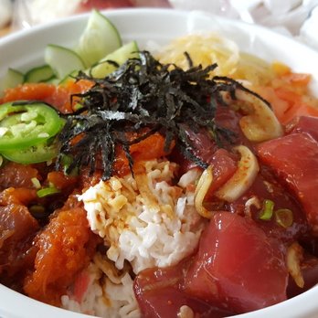 Aloha Cones - *Spicy Ahi and Hot Shoyu Poke Bowl* - Sushi Bars Near Me - Honolulu, Hawaii Aloha Cones - *Spicy Ahi and Hot Shoyu Poke Bowl* - Sushi Bars Near Me - Honolulu, Hawaii