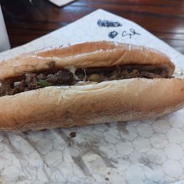 Supreme Cheesesteak. Supreme Cheesesteak.